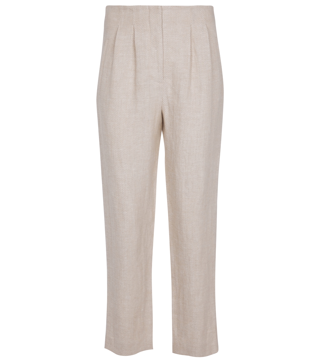Zeenat linen twill tapered pants | Veronica Beard