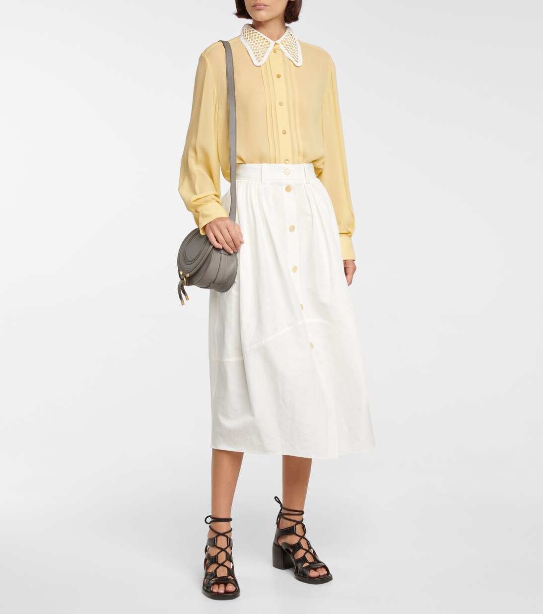 Schultertasche Marcie Small aus Leder | Chloé