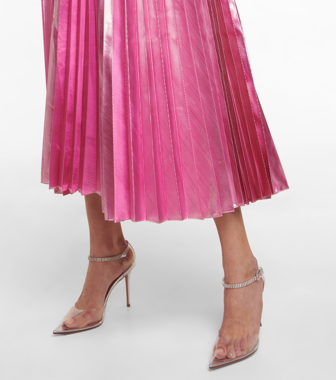Ursina embellished PVC pumps | Amina Muaddi