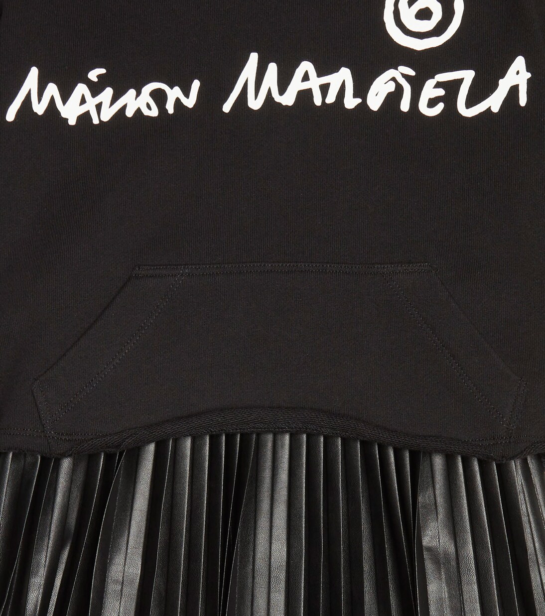 Bedrucktes Hoodie-Kleid | MM6 Maison Margiela Kids