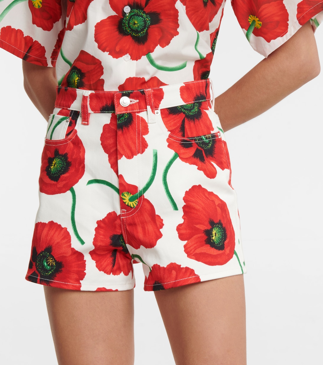 Shorts di jeans con stampa | Kenzo