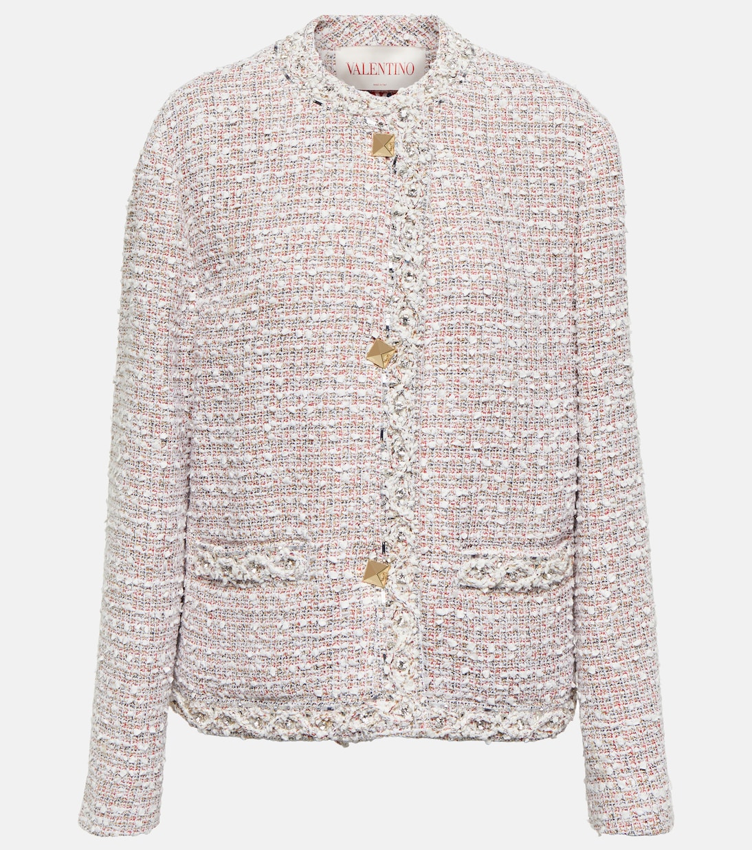 Jacke Rockstud aus Bouclé | Valentino