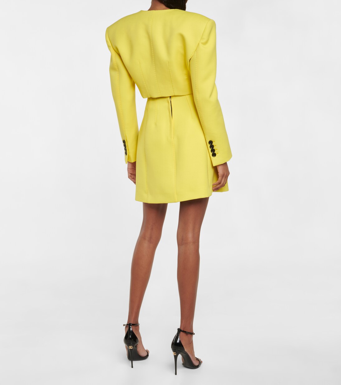 Cropped-Jacke aus Schurwolle | Dolce&Gabbana
