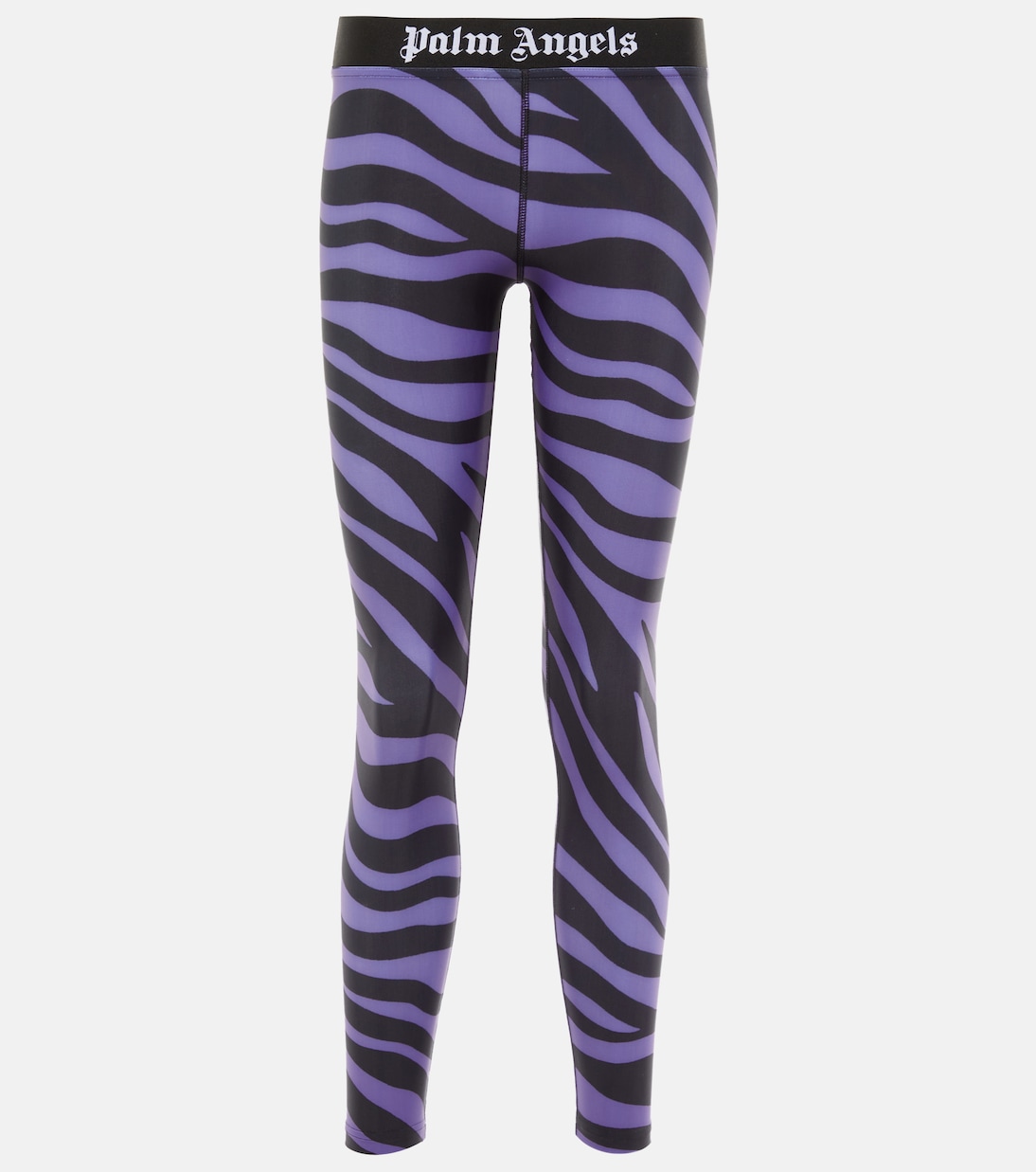 Zebra-print leggings | Palm Angels