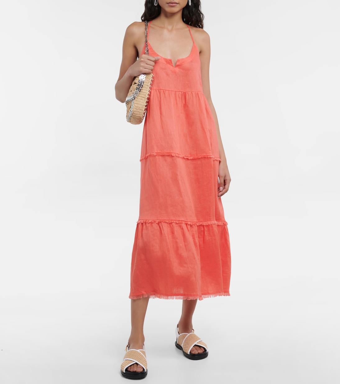 Maxikleid Moroccan Sands aus Leinen | Heidi Klein