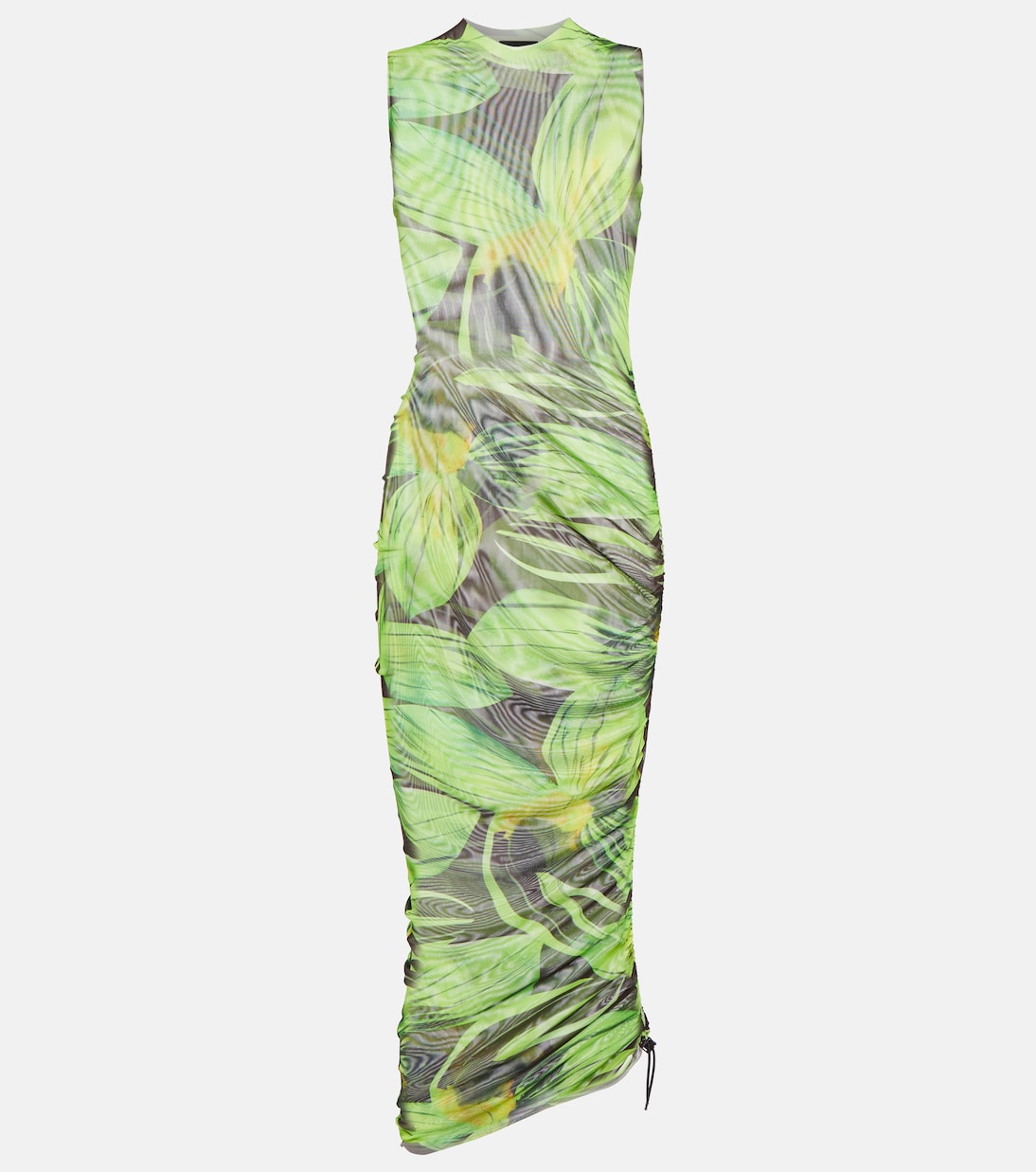 Abito midi Heatwave in mesh con stampa | Louisa Ballou