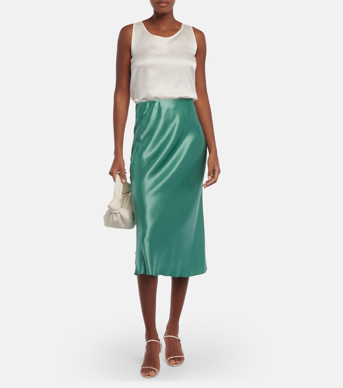 Blando satin slip skirt | Max Mara