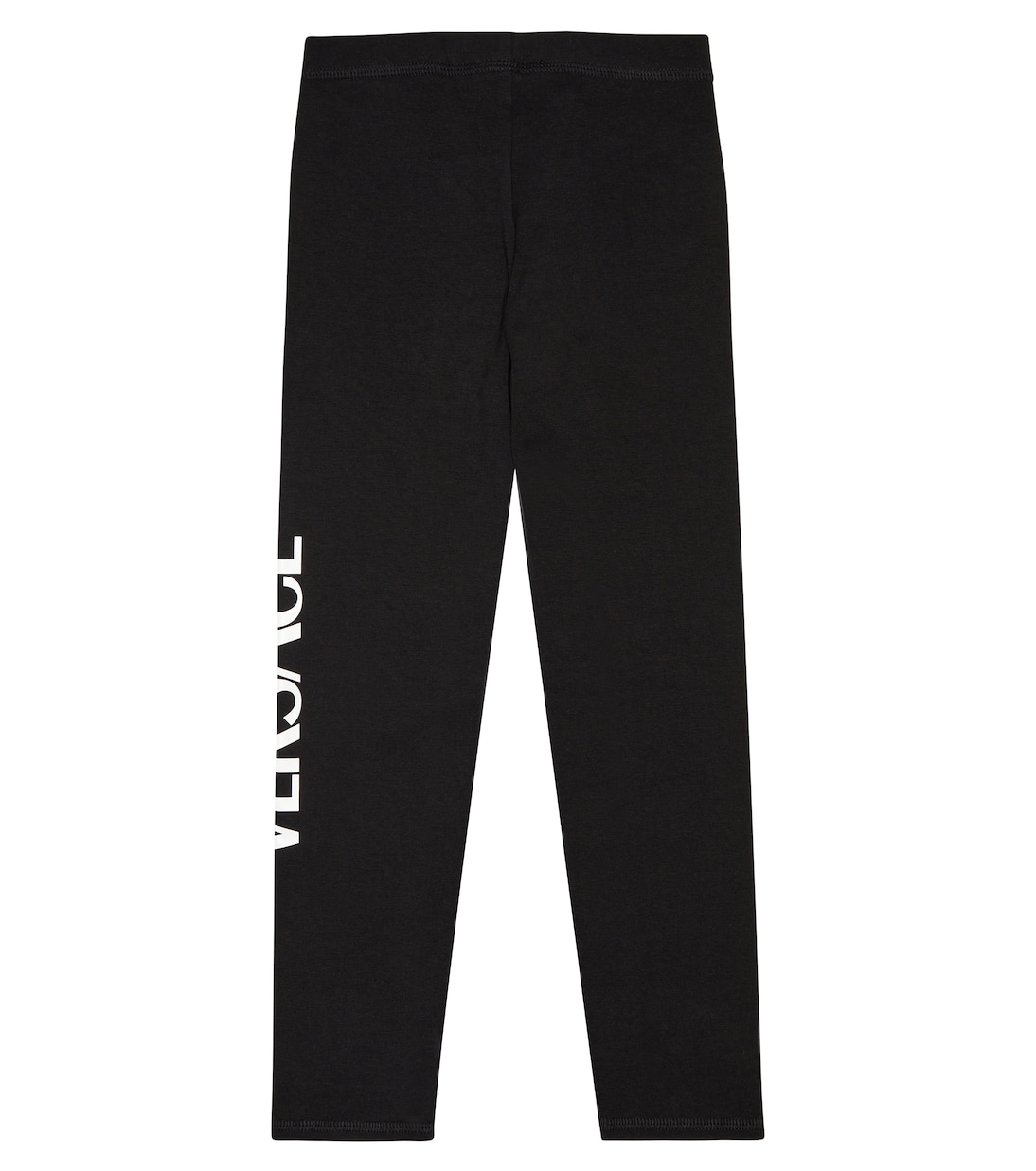 Logo-print cotton-blend leggings | Versace Kids
