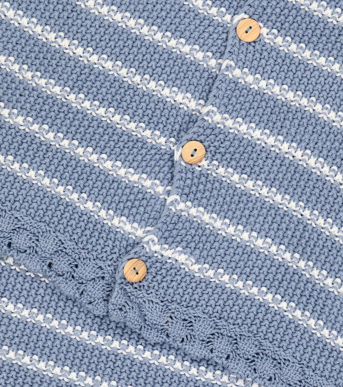 Rayas cotton cardigan and shorts set | Suncracy