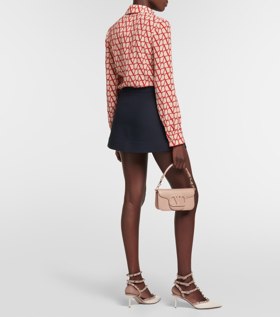 Minigonna in Crêpe Couture | Valentino