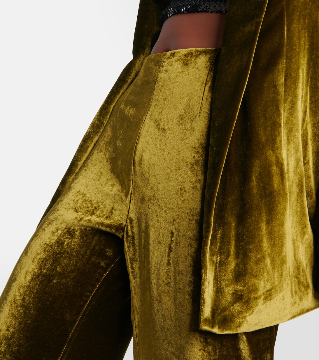 Julianne velvet pants | Galvan