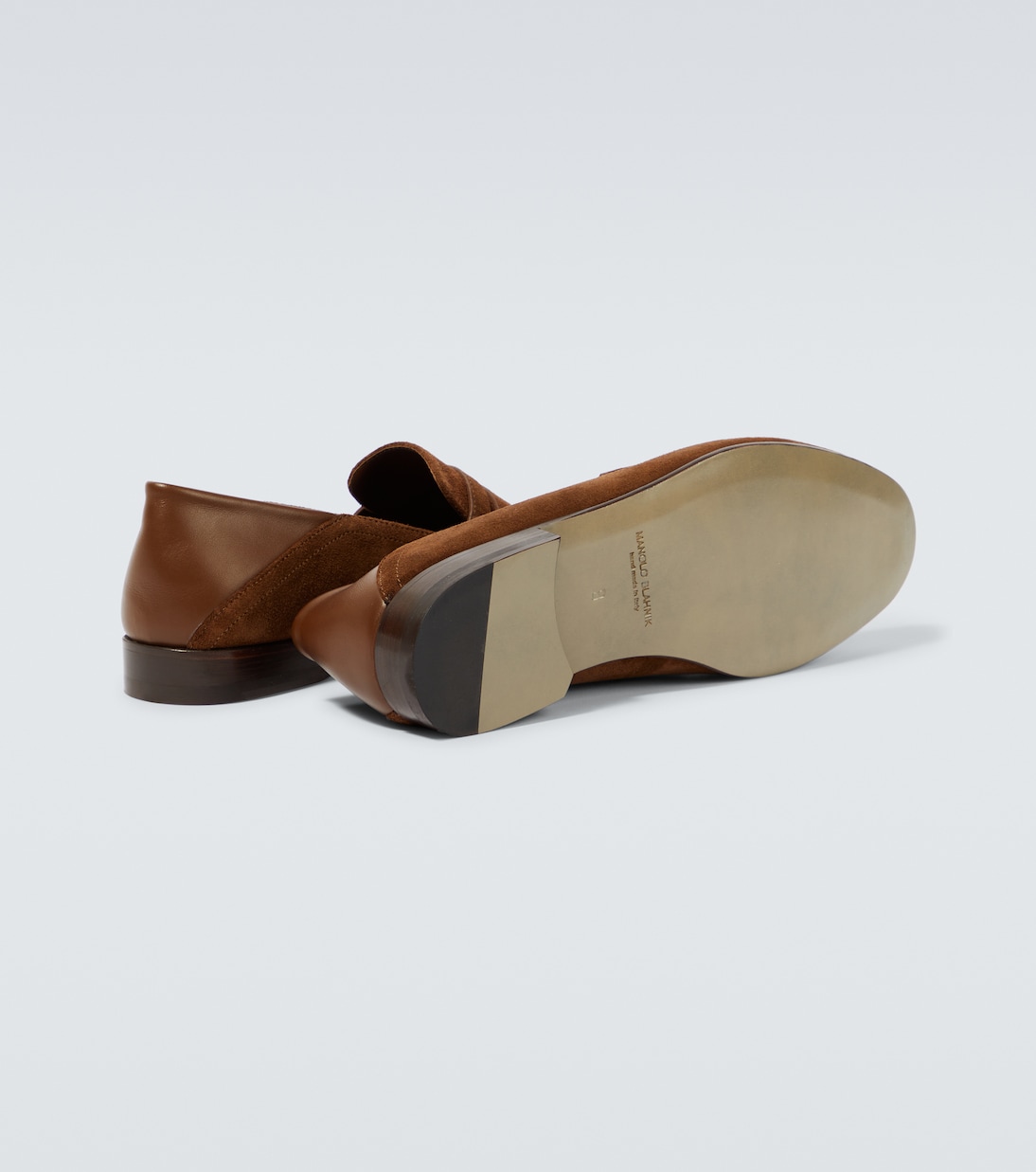 Mocassini Plymouth in suede | Manolo Blahnik