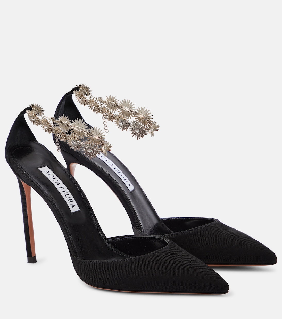 Verzierte Pumps Comet aus Canvas | Aquazzura