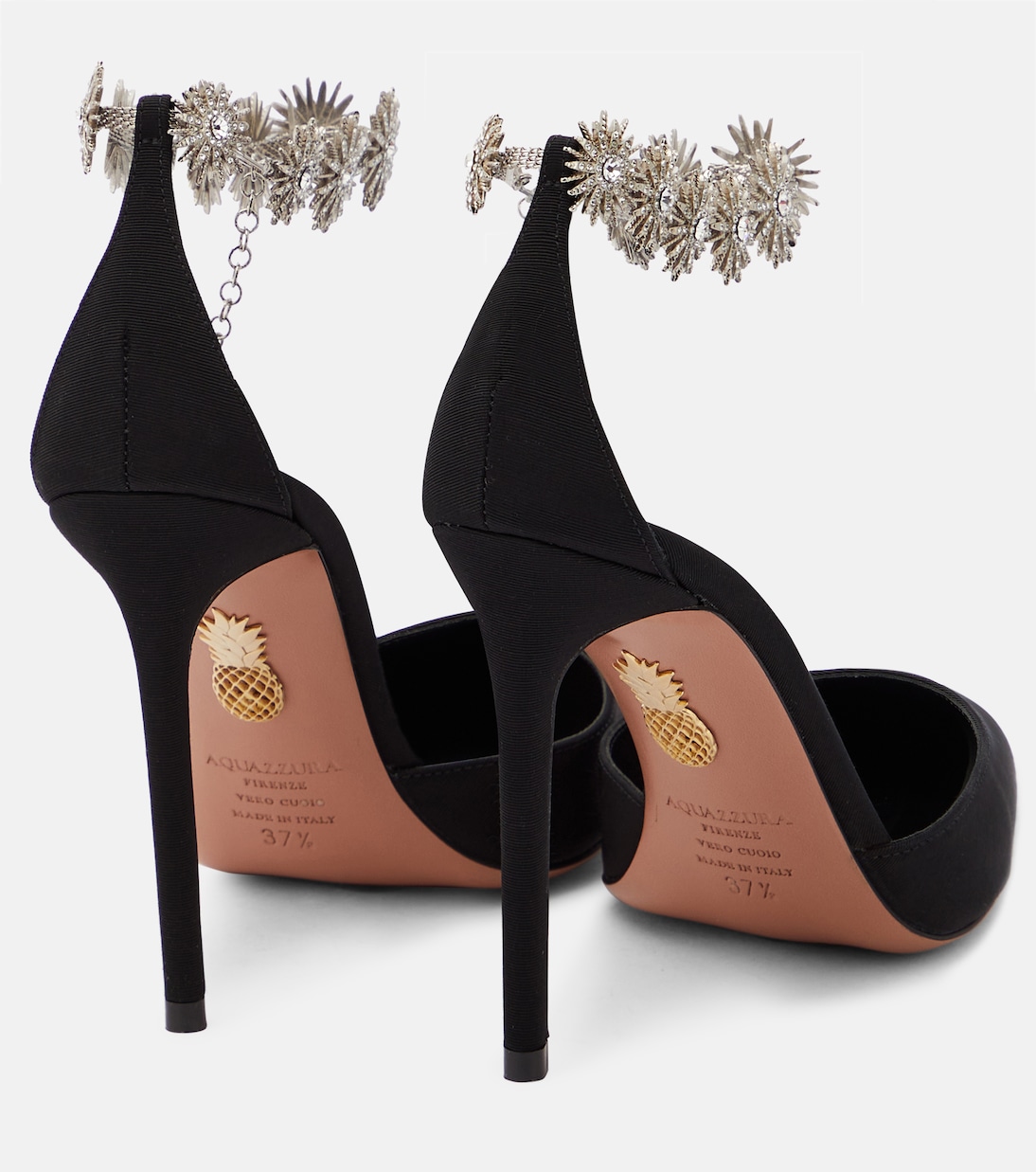 Verzierte Pumps Comet aus Canvas | Aquazzura