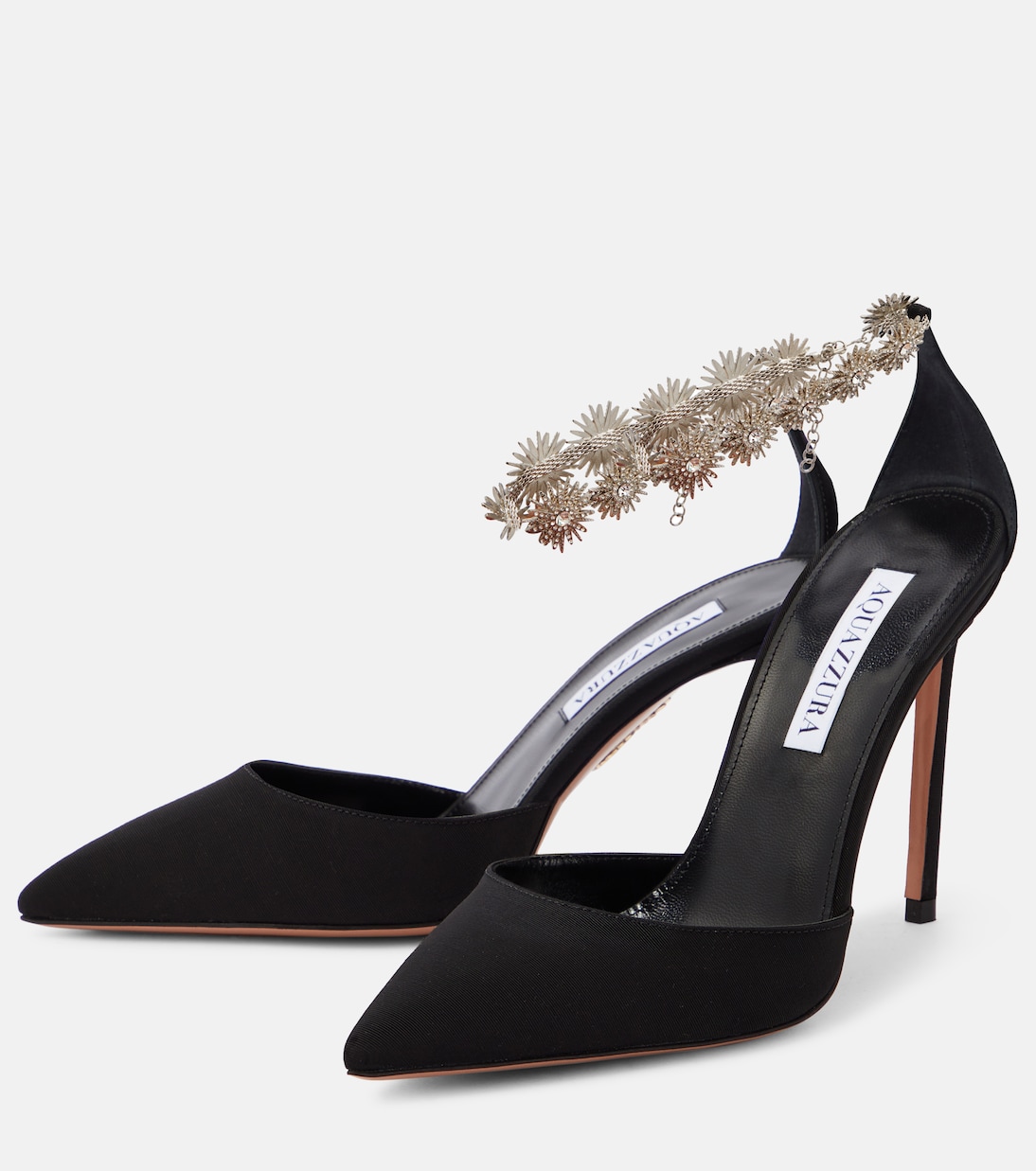 Verzierte Pumps Comet aus Canvas | Aquazzura