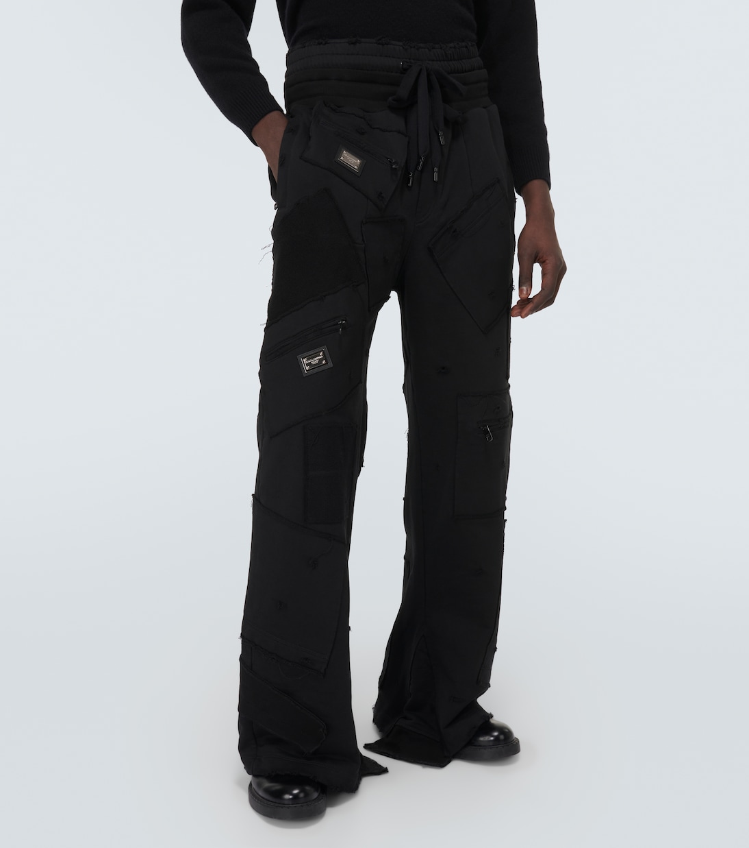 Joggers in jersey con logo | Dolce&Gabbana