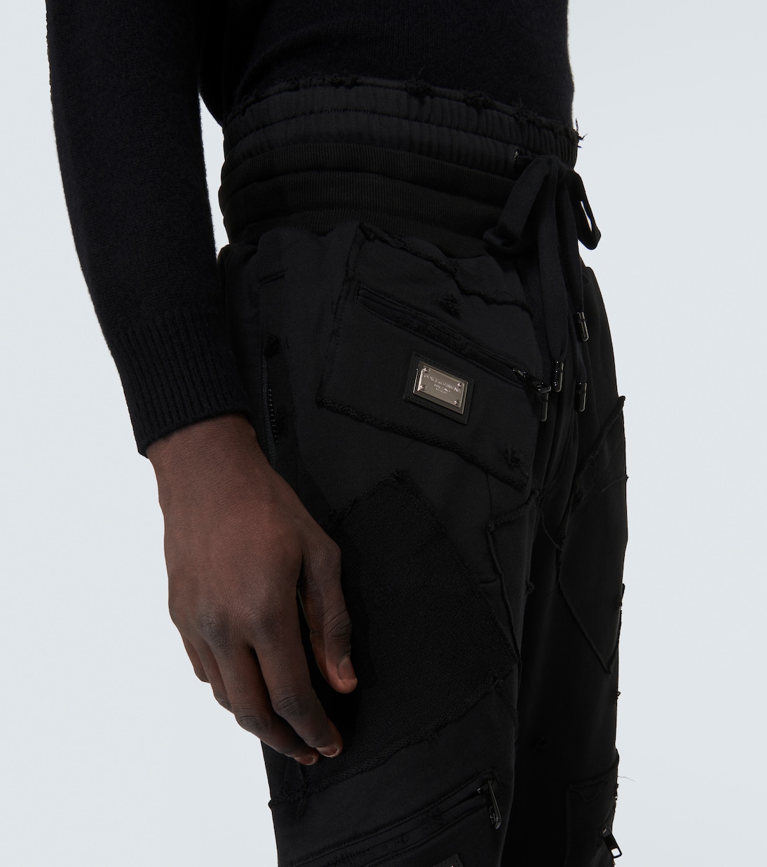 Joggers in jersey con logo | Dolce&Gabbana