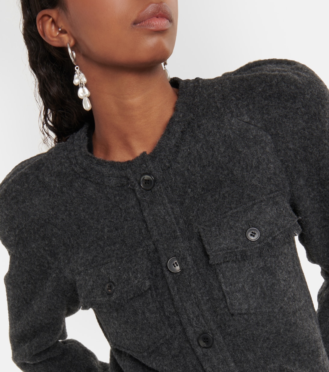 Jacke Nelly aus Tweed | Marant Etoile