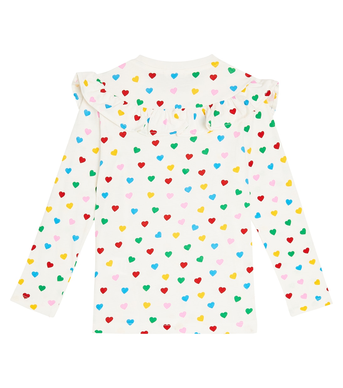 T-shirt in jersey di cotone con stampa | Stella McCartney Kids