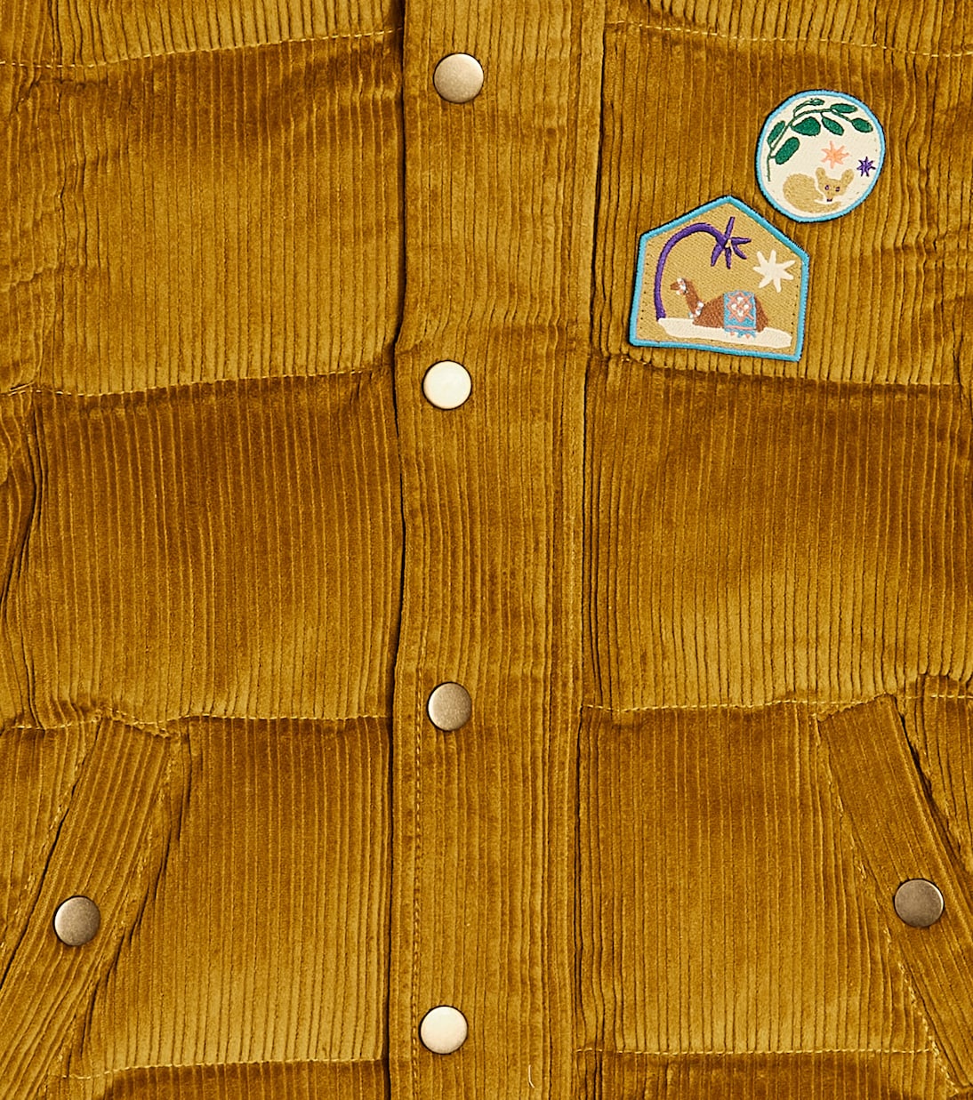 Izar corduroy puffer jacket | Louise Misha