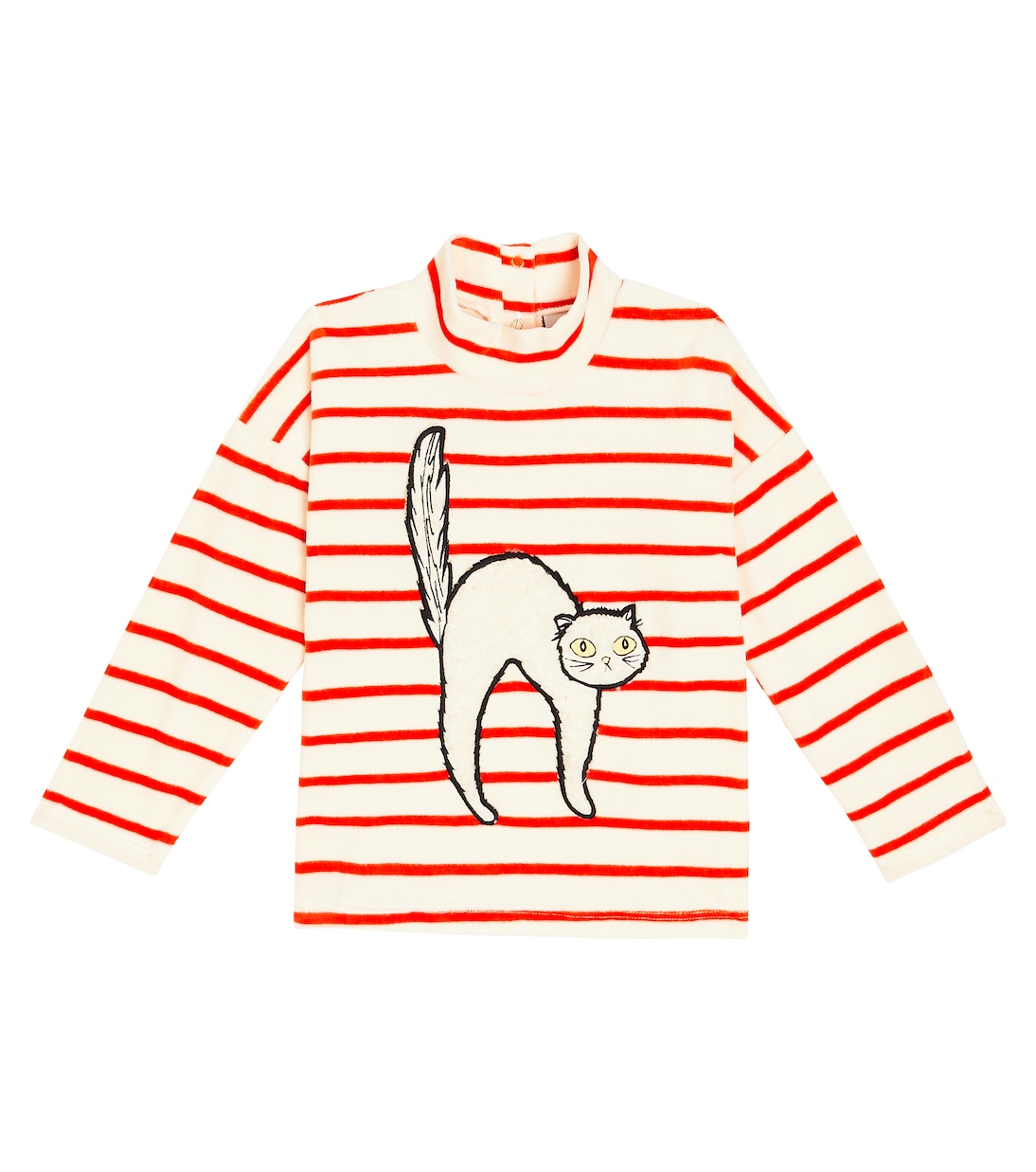 Sudadera en terciopelo de algodón | Mini Rodini
