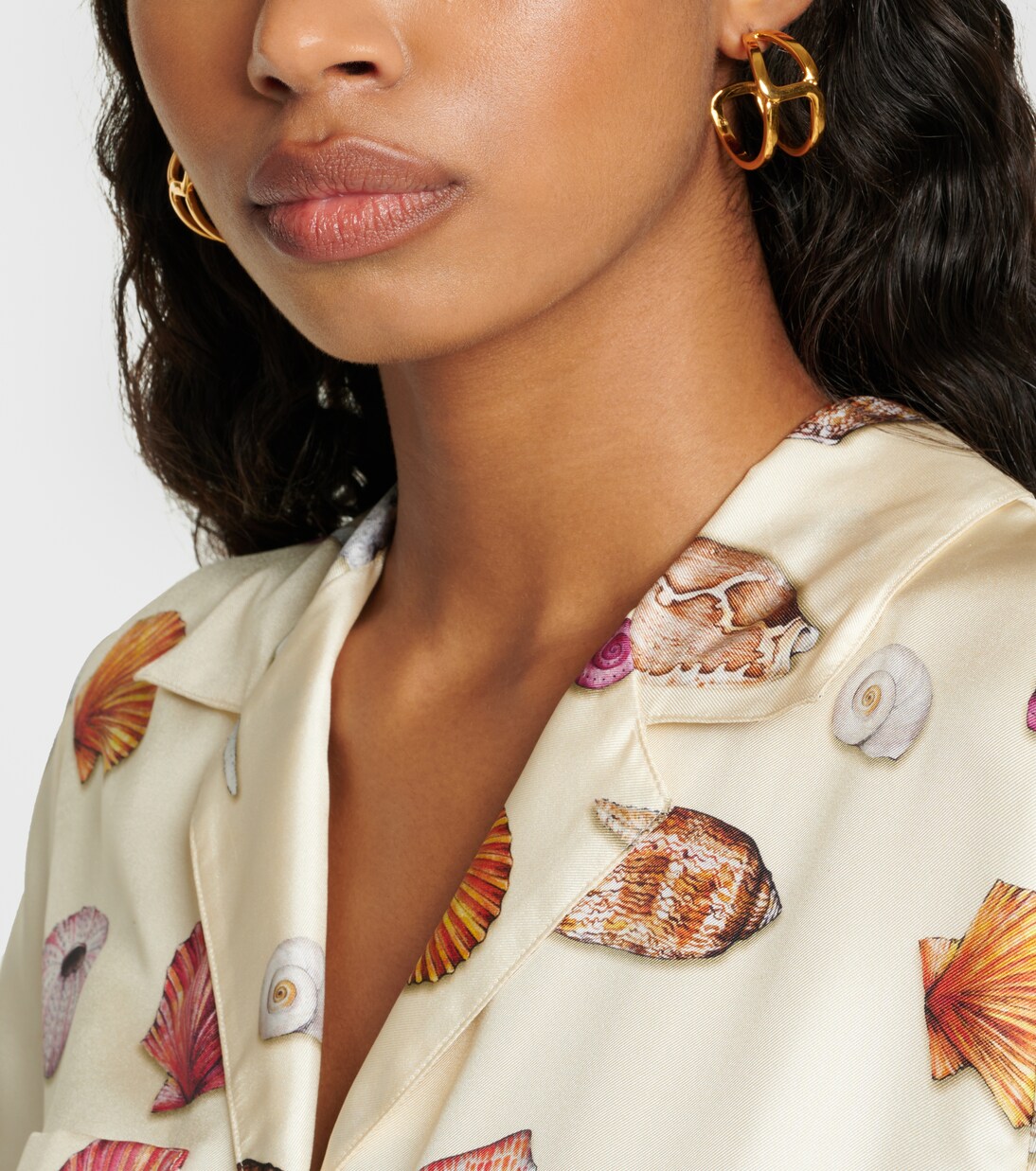 Marcie hoop earrings | Chloé