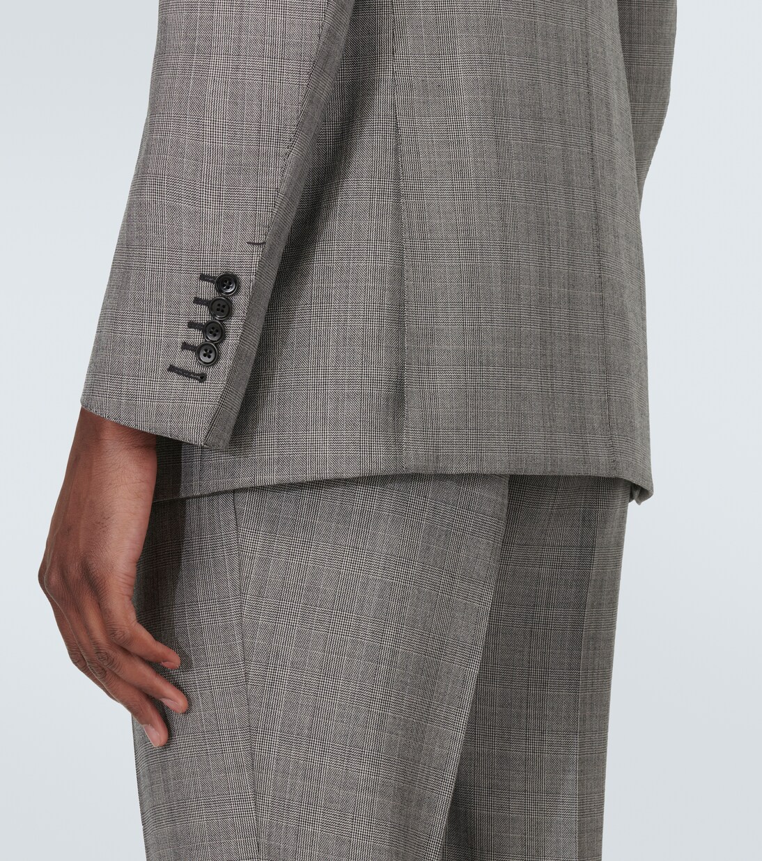 Shelton Prince of Wales checked wool suit | Tom Ford