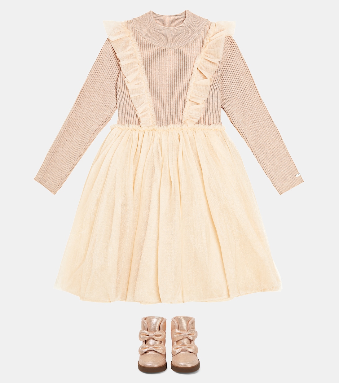 Kleid Flovos mit Tüll | Donsje