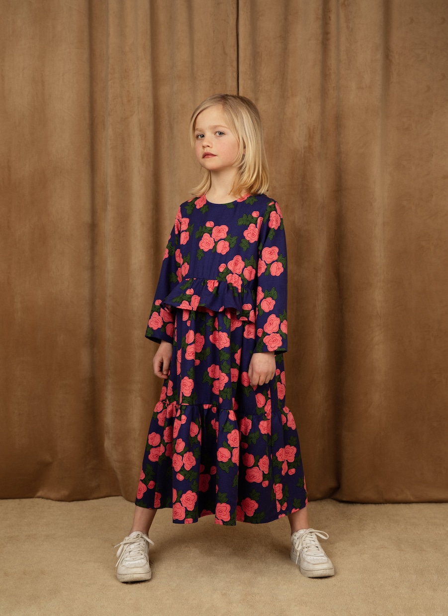 Kleid Roses aus Baumwolle | Mini Rodini