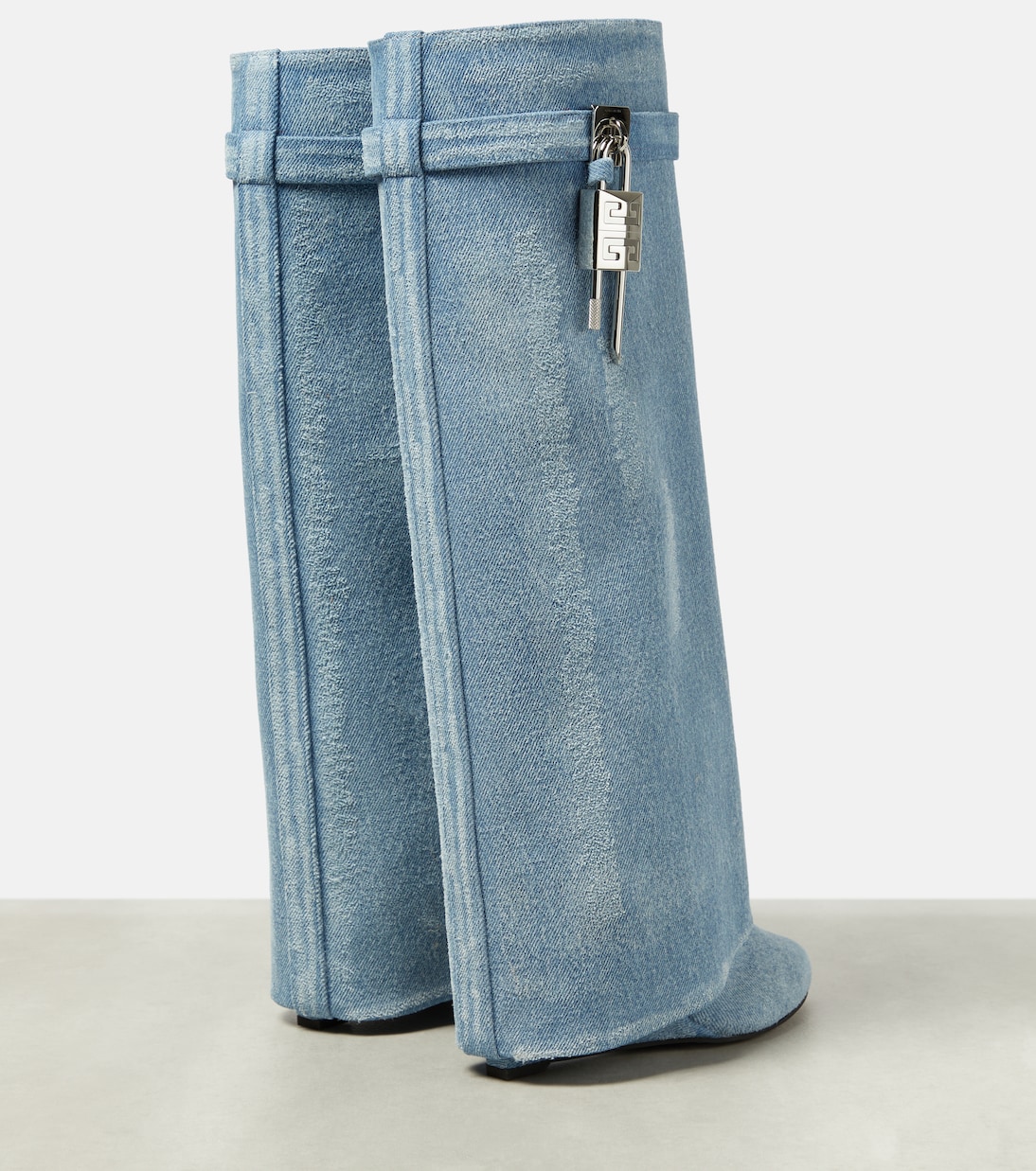 Botas Shark Lock de denim | Givenchy
