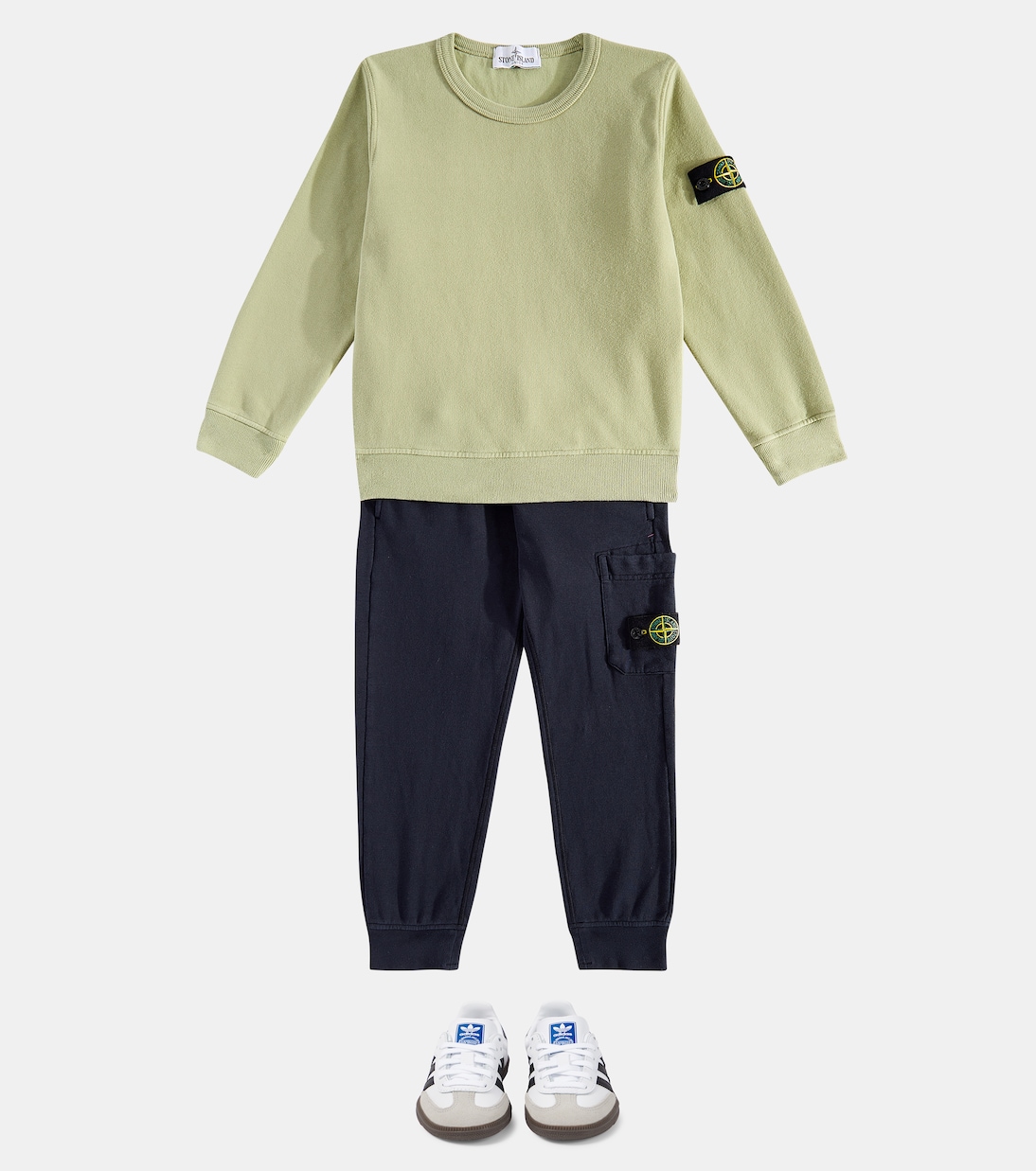 Pantalon de survêtement Compass en coton | Stone Island Junior