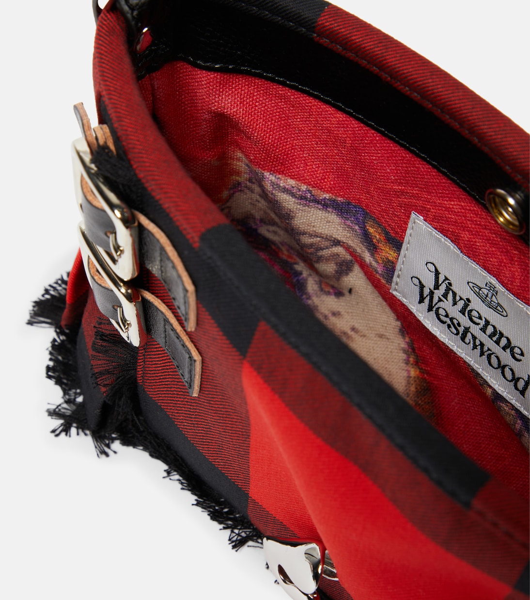Heather Small tartan shoulder bag | Vivienne Westwood