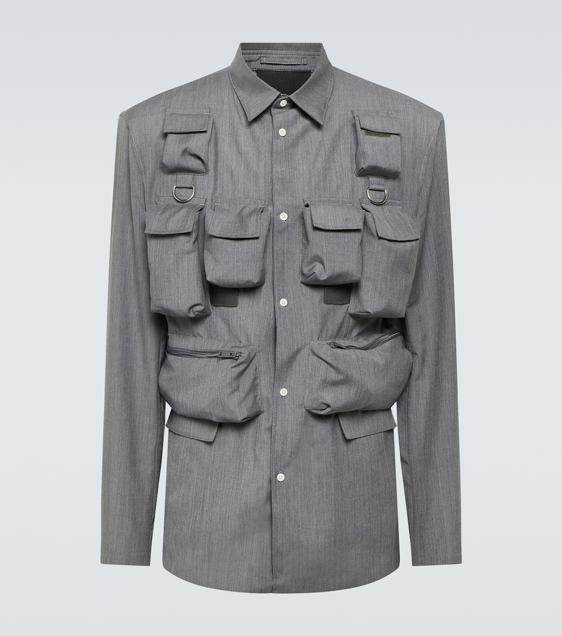 Camicia in lana e mohair | Prada