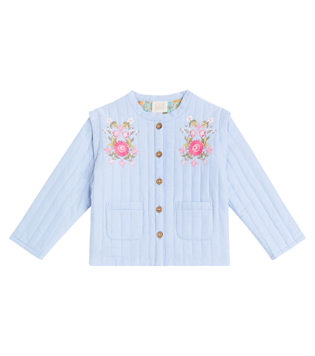 Chaqueta Mauricette de algodón bordada | Louise Misha