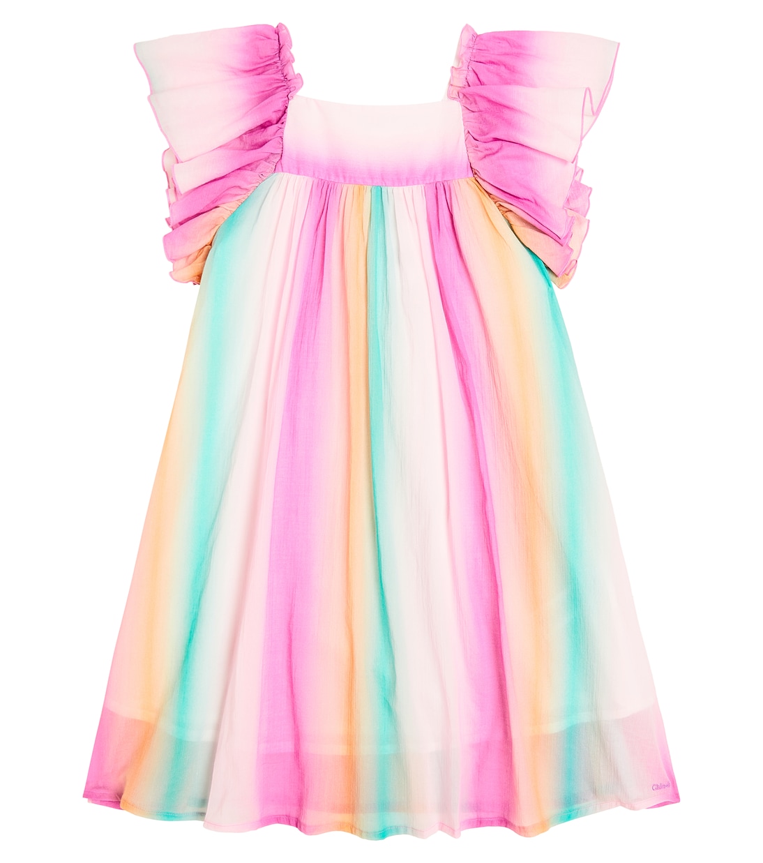 Kleid aus Baumwolle | Chloé Kids
