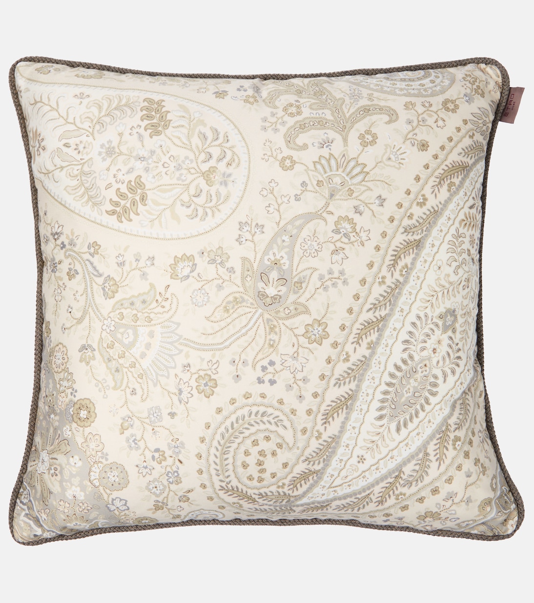Coussin Maranta brodé en coton | Etro