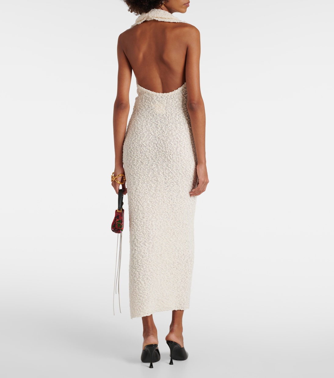 Robe midi en coton mélangé | Magda Butrym