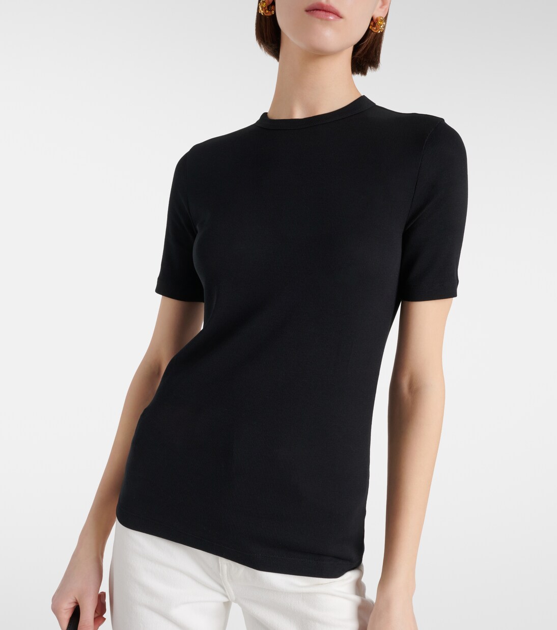 Cotton-blend jersey T-shirt | Toteme