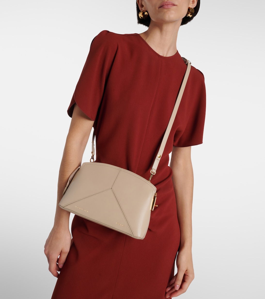 Borsa a tracolla Victoria in pelle | Victoria Beckham