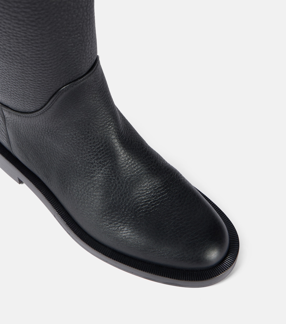 Botas altas Flint de piel | Khaite