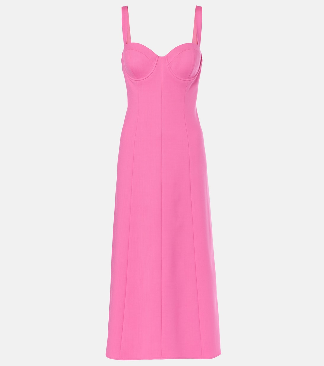 Bustier-Kleid aus einem Wollgemisch | Carolina Herrera
