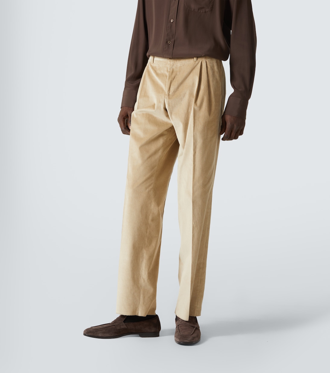 Gerade Hose aus Baumwoll-Cord | Canali