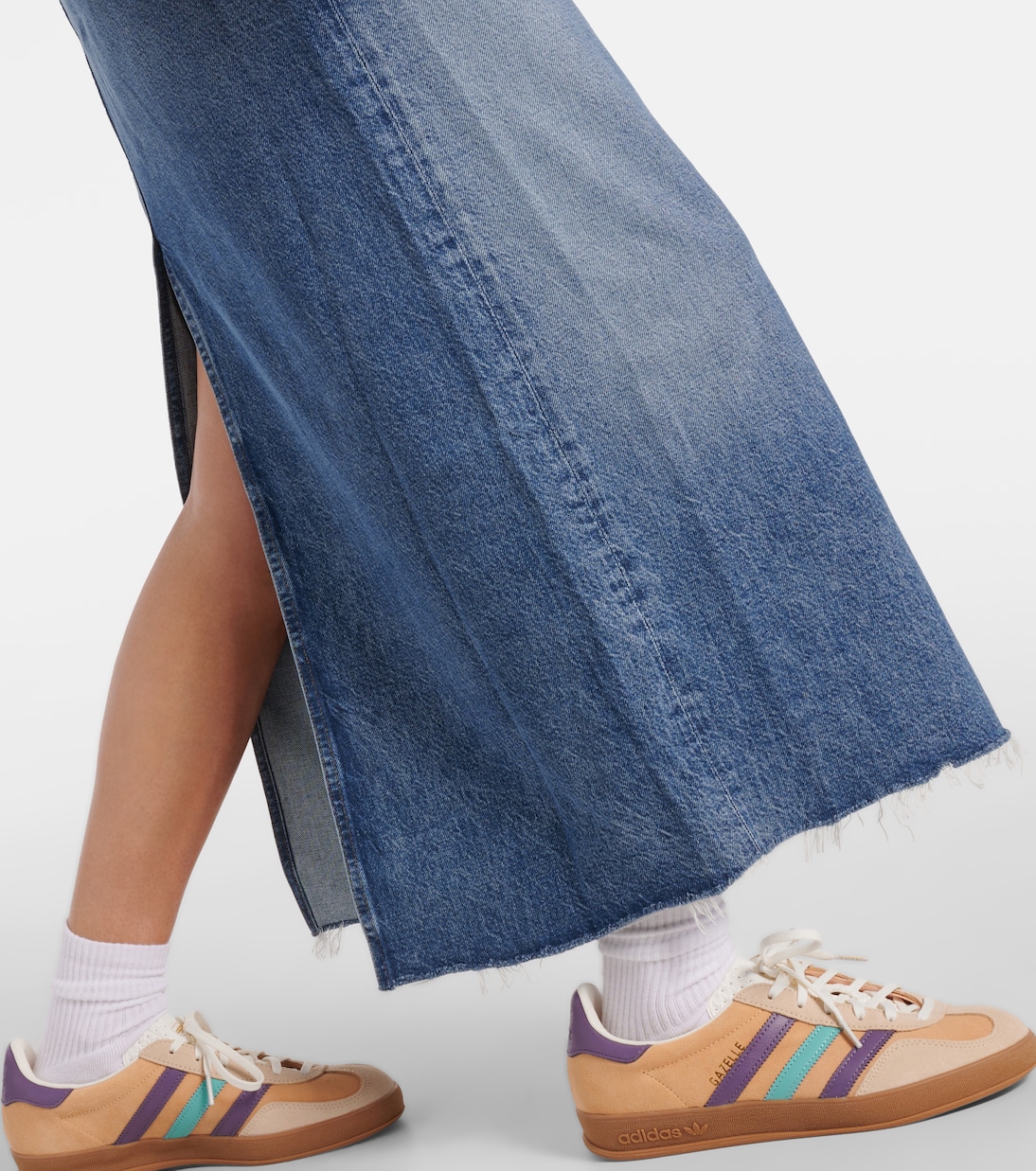 Jupe longue Circolo Reworked en jean | Citizens of Humanity