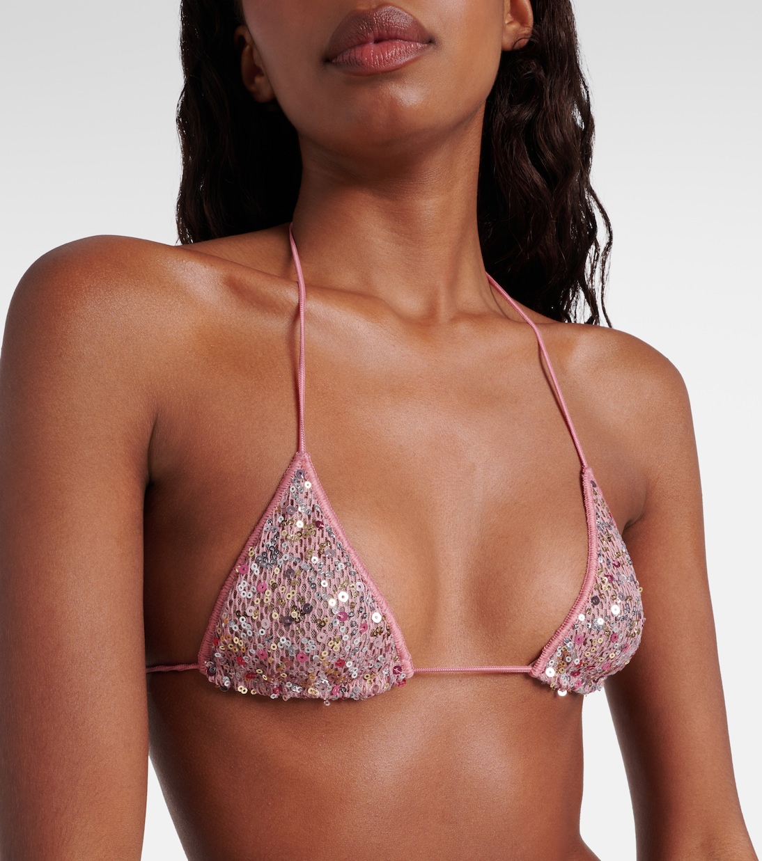 Bikini Netquins con paillettes | Oséree