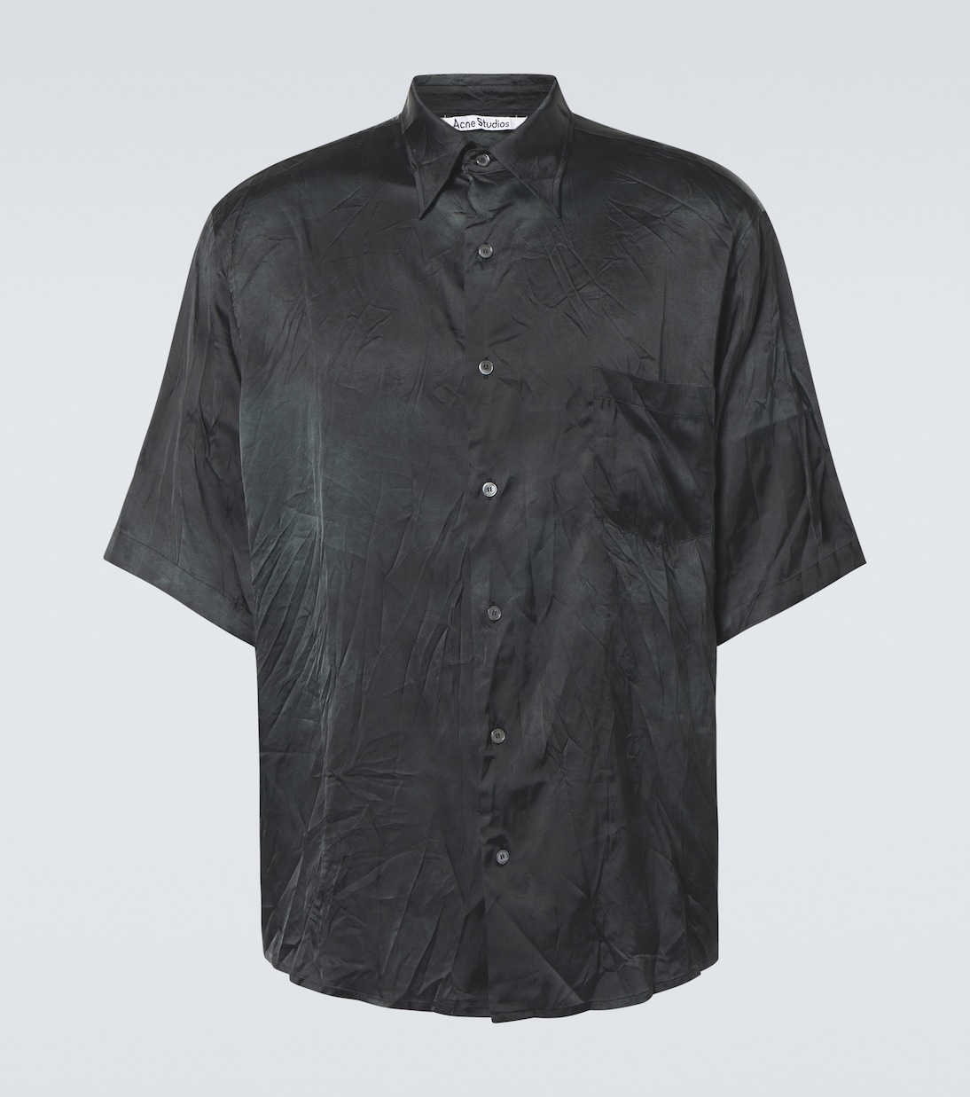 Camisa de satén estampada | Acne Studios