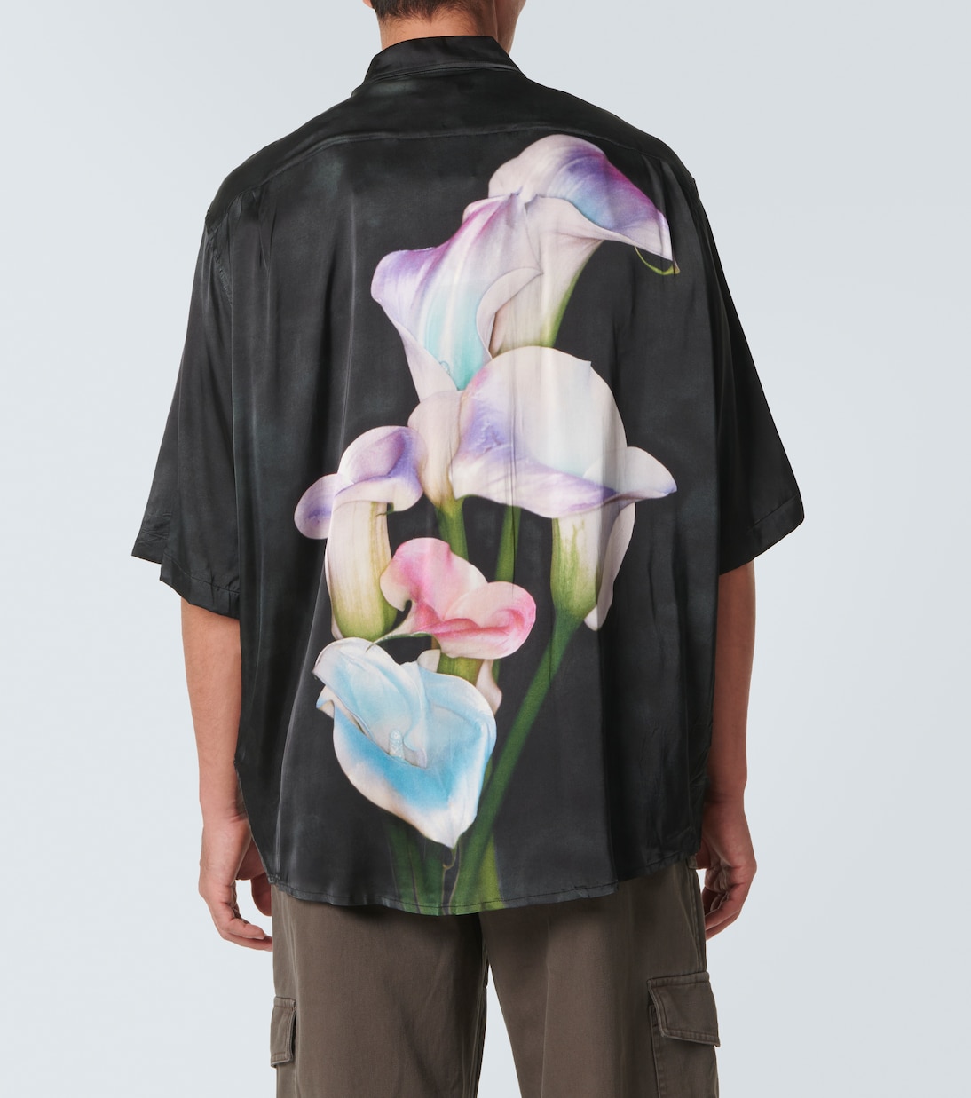 Camisa de satén estampada | Acne Studios