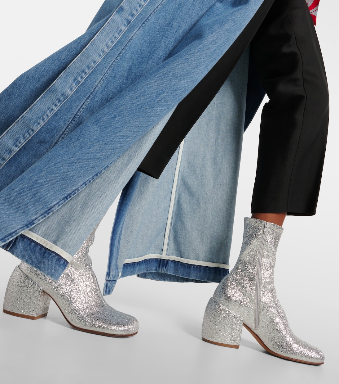 Stivaletti 65 con glitter | Dries Van Noten
