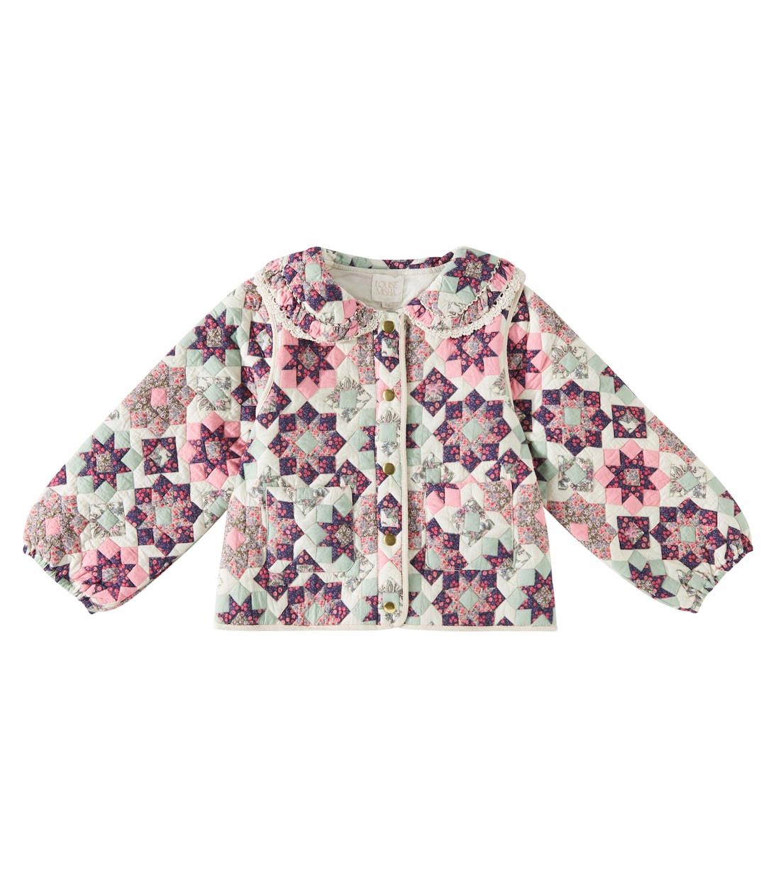Giacca Joulia in cotone patchwork | Louise Misha