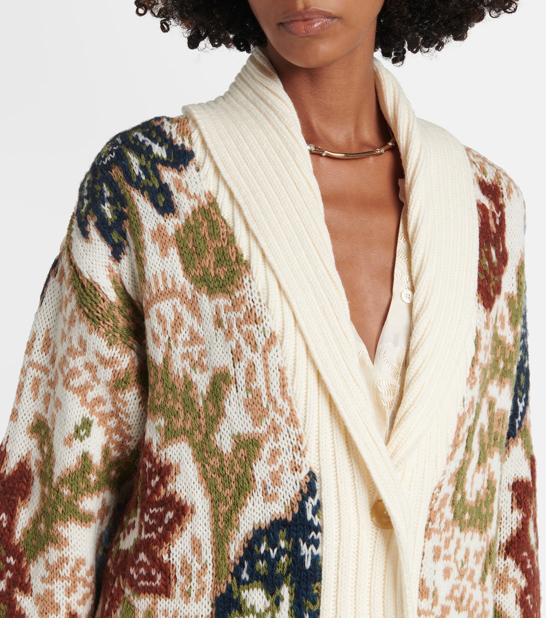 Cardigan aus einem Wollgemisch | Etro