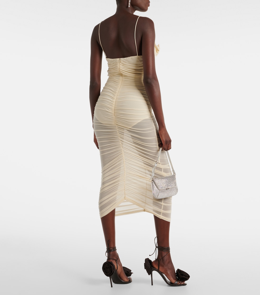 Abito midi con ruches | Magda Butrym